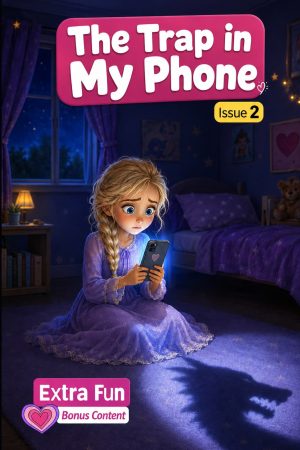 The Trap in My Phone — illustrated children's storybook about blackmail and asking for help, ages 8–12 (Lina series, Kidsbooks)