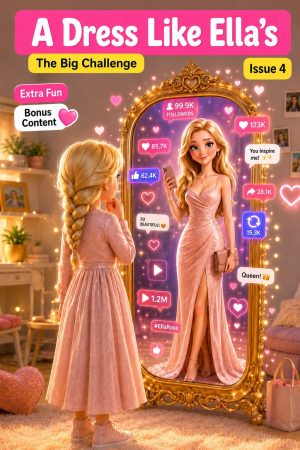 A Dress Like Ella’s — illustrated children's storybook about influencers and self-worth, ages 8–12 (Lina series, Kidsbooks)