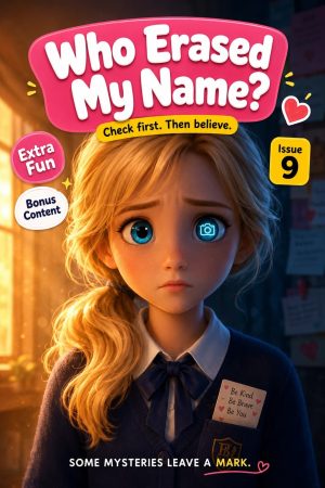 Who Erased My Name — illustrated children's storybook about feeling left out, ages 8–12 (Lina series, Kidsbooks)