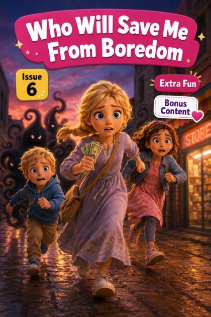 Who Will Save Me From Boredom — books for reluctant readers