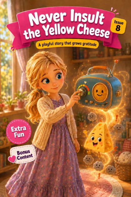 Never Insult the Yellow Cheese — children’s books about gratitude